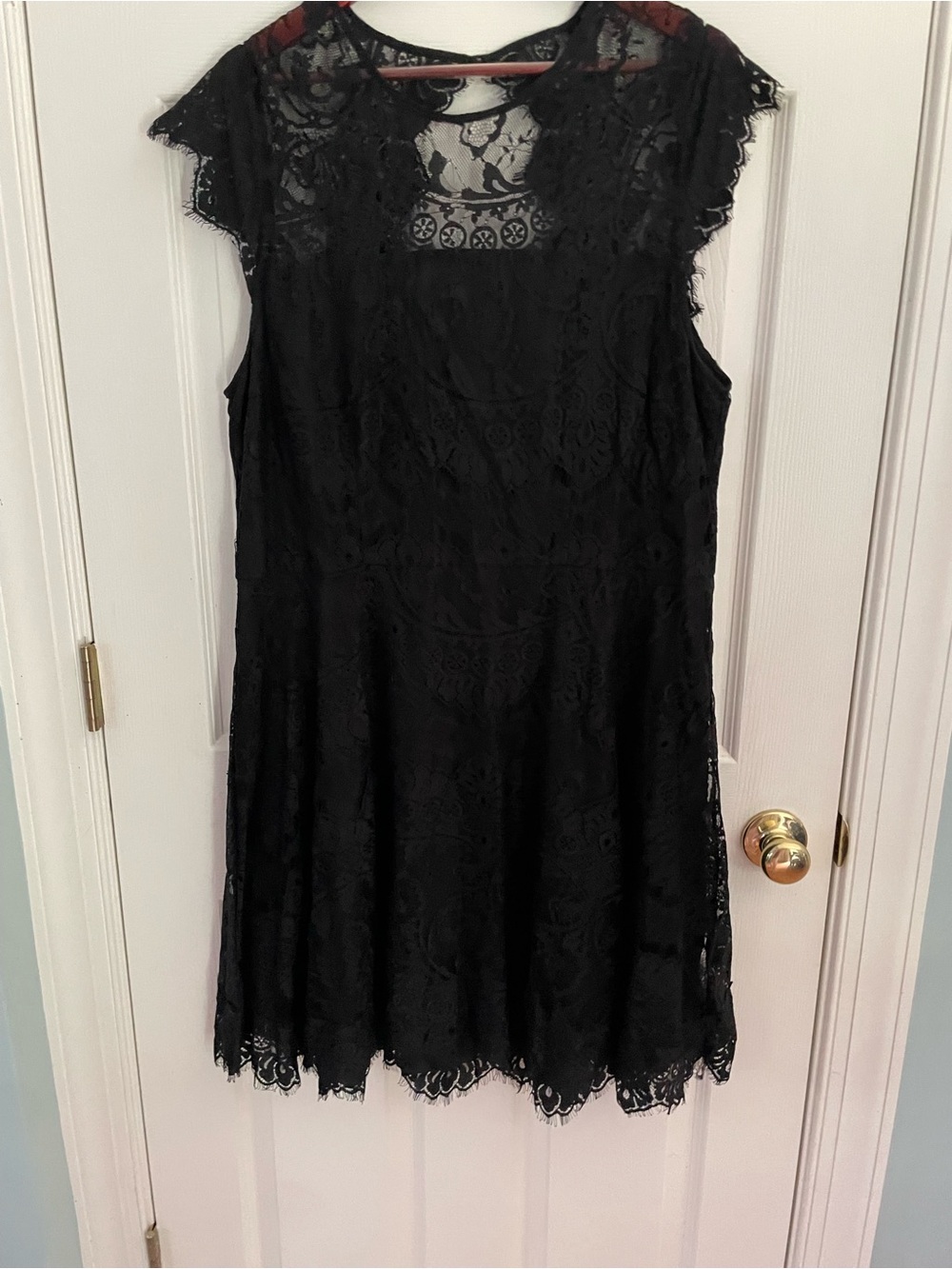 BB Dakota Black Lace Women's Dress